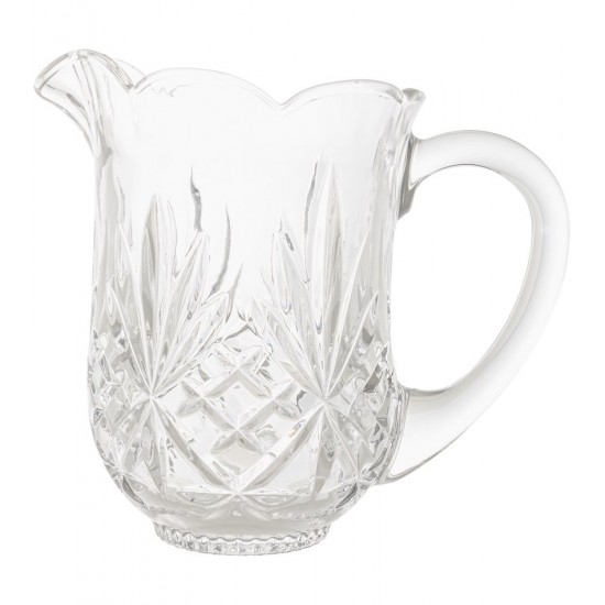 Jogo de Jarra 1,3 Litros Com 6 Taças 220ml Dublin de Cristal Ecológico